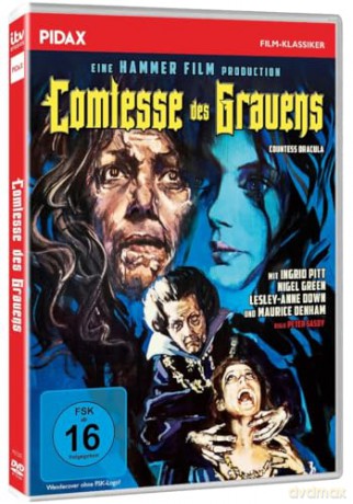 Comtesse des Grauens (Countess Dracula) Kultiger Horrorfilm mit Ingrit Pitt aus den legendären Hammer Film Studios (Pidax Film-Klassiker) [DVD]