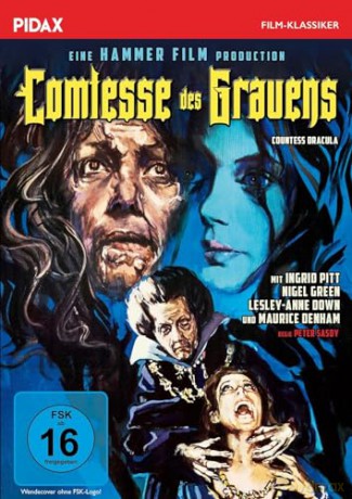 Comtesse des Grauens (Countess Dracula) Kultiger Horrorfilm mit Ingrit Pitt aus den legendären Hammer Film Studios (Pidax Film-Klassiker) [DVD]
