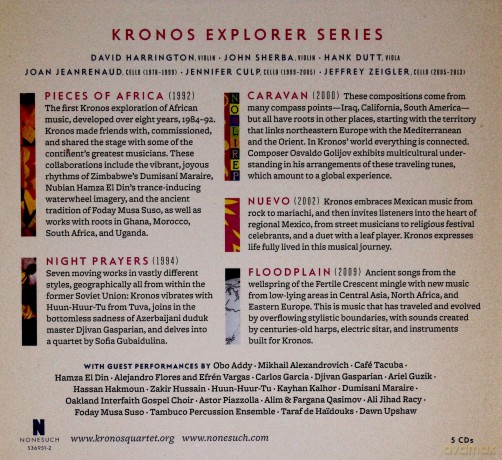 Kronos Quartett: Kronos Explorer Series [5CD]