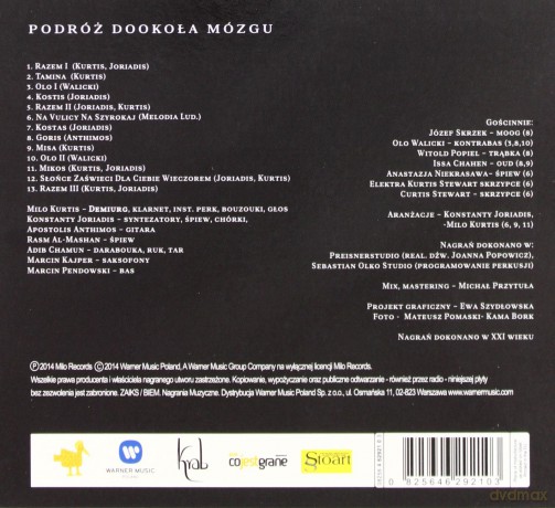 Naxos: Podroż Dookoła Mózgu [CD]