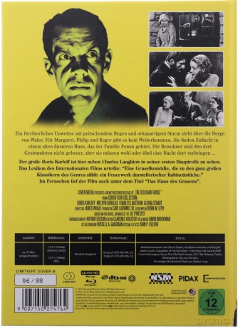 The Old Dark House (Stary mroczny dom) (mediabook) [Blu-Ray 4K]+[Blu-Ray]