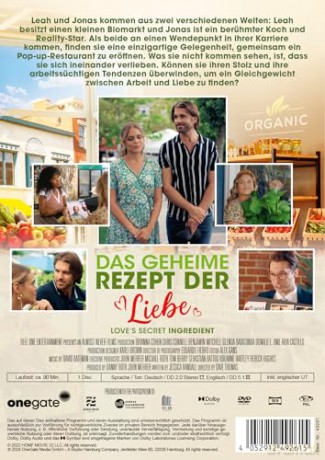 Das geheime Rezept der Liebe [DVD]