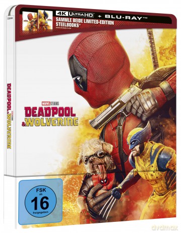 Deadpool & Wolverine (steelbook) [Blu-Ray 4K]+[Blu-Ray]