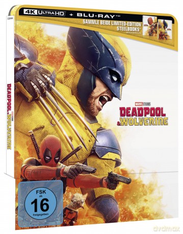 Deadpool & Wolverine (steelbook) [Blu-Ray 4K]+[Blu-Ray]