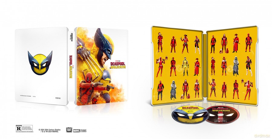 Deadpool & Wolverine (steelbook) [Blu-Ray 4K]+[Blu-Ray]