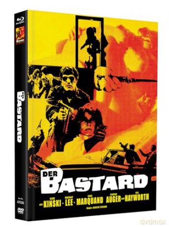 Der Bastard - Mediabook - Cover B - Limited Edition auf 111 Stück (Blu-ray+DVD) - inkl. 28 Seiten Booklet; Poster A4 gefaltet beidseitig bedruckt, 3 PictureCards beidseitig bedruckt; 1 Untersetzer [Blu-Ray]