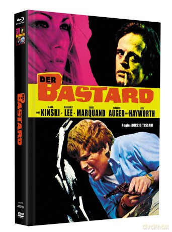 Der Bastard - Mediabook - Cover E - Limited Edition auf 75 Stück (Blu-ray+DVD) - inkl. 28 Seiten Booklet; Poster A4 gefaltet beidseitig bedruckt, 3 PictureCards beidseitig bedruckt; 1 Untersetzer [Blu-Ray]