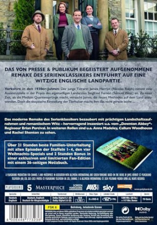Der Doktor und das liebe Vieh - Die kompletten Staffeln 1-4 LTD. - Die limitierte Fan-Edition inkl. Notizbuch [DVD]