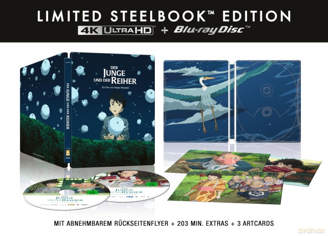 The Boy and the Heron (Chłopiec i czapla) (steelbook) [Blu-Ray 4K]+[Blu-Ray]