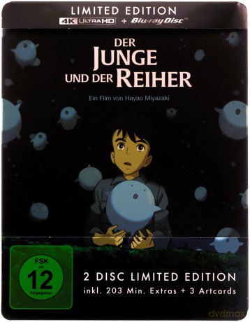 The Boy and the Heron (Chłopiec i czapla) (steelbook) [Blu-Ray 4K]+[Blu-Ray]