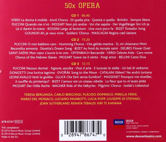 50 X Opera [3CD]