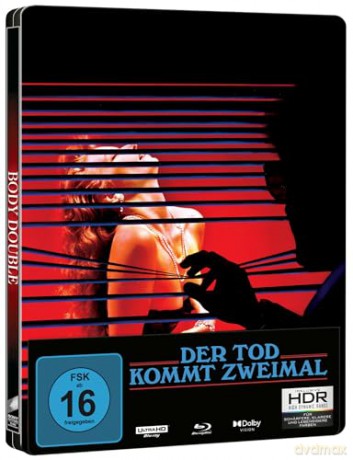 Body Double (Świadek mimo woli) (steelbook) [Blu-Ray 4K]+[Blu-Ray]