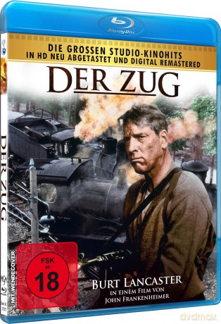 Der Zug (The Train) Uncut - Preisgekrönter 2. Weltkrieg Kriegsfilm Klassiker mit Burt Lancaster (Spannung PUR in brillianter HD-Qualität) [Blu-Ray]