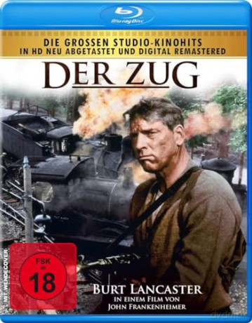 Der Zug (The Train) Uncut - Preisgekrönter 2. Weltkrieg Kriegsfilm Klassiker mit Burt Lancaster (Spannung PUR in brillianter HD-Qualität) [Blu-Ray]