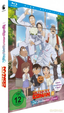 Detektiv Conan: Die Halloween Braut - 25. Film + Detektiv Conan: Lovestory im Polizeihauptquartier - Am Abend vor der Hochzeit - [Blu-Ray]