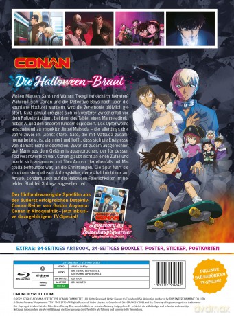 Detektiv Conan: Die Halloween Braut - 25. Film + Detektiv Conan: Lovestory im Polizeihauptquartier - Am Abend vor der Hochzeit - [Blu-Ray]