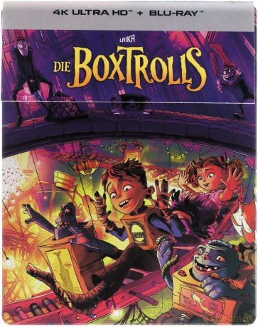 The Boxtrolls (Pudłaki) (steelbook) [Blu-Ray 4K]+[Blu-Ray]