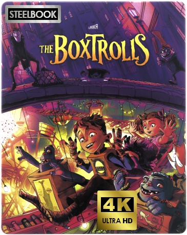 The Boxtrolls (Pudłaki) (steelbook) [Blu-Ray 4K]+[Blu-Ray]