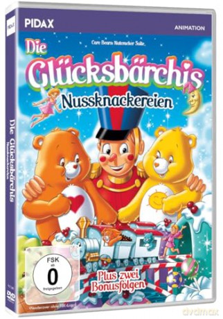 Die Glücksbärchis: Nussknackereien Weihnachtsspezial - Weihnachten mit den liebenswerten Glücksbärchis - Aufbereitete Zeichentrick Serie aus den 80er (Pidax Animation) [DVD]