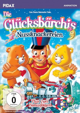Die Glücksbärchis: Nussknackereien Weihnachtsspezial - Weihnachten mit den liebenswerten Glücksbärchis - Aufbereitete Zeichentrick Serie aus den 80er (Pidax Animation) [DVD]