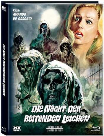 Die Nacht der reitenden Leichen - Mediabook - Cover C - Limited Edition (+ DVD) [Blu-Ray]