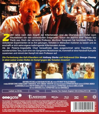 Die Rückkehr der Killertomaten [Blu-Ray]