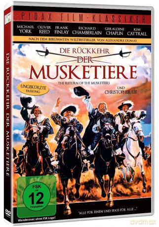 Die Rückkehr der Musketiere (Uncut Fassung) Der Legendäre Abenteuerfilm mit Starbesetzung nach dem Roman von Alexandre Dumas (OT: The Return of the Musketeers) [DVD]