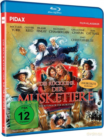 Die Rückkehr der Musketiere (Uncut Fassung) Der Legendäre Abenteuerfilm mit Starbesetzung nach dem Roman von Alexandre Dumas (OT: The Return of the Musketeers) [Blu-Ray]