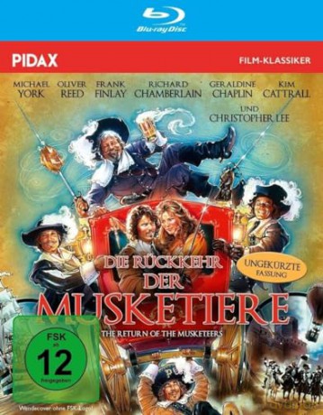 Die Rückkehr der Musketiere (Uncut Fassung) Der Legendäre Abenteuerfilm mit Starbesetzung nach dem Roman von Alexandre Dumas (OT: The Return of the Musketeers) [Blu-Ray]