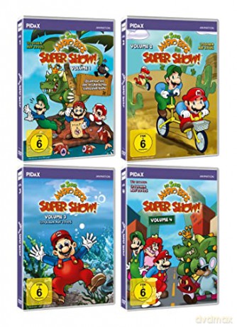 Die Super Mario Bros. Super Show! Die komplette Videospiel Serie - 52-teilige Serie - Abenteuer mit Mario, Luigi, Peach und Bowser [DVD]