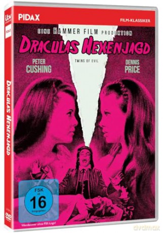 Draculas Hexenjagd (Twins of Evil) Kult Horrorfilm mit Starbesetzung aus den legendären Hammer Film Studios (Pidax Film-Klassiker) [DVD]