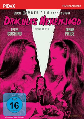 Draculas Hexenjagd (Twins of Evil) Kult Horrorfilm mit Starbesetzung aus den legendären Hammer Film Studios (Pidax Film-Klassiker) [DVD]