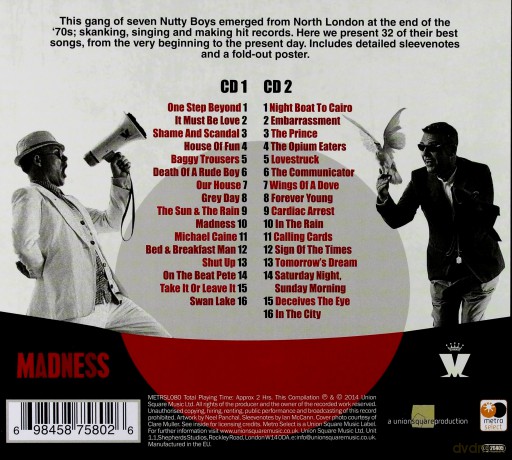 Madness: The Very Best Of (digipack) [2CD]