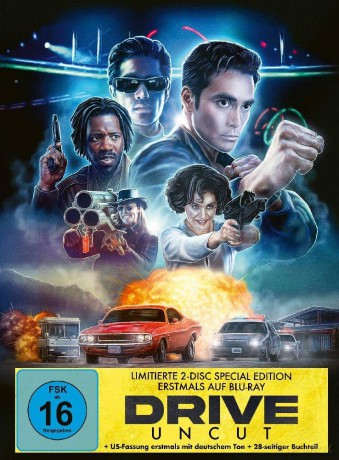 Drive - Uncut | Mediabook (2x Blu-ray Disc) - Cover B (666 Stück) [Blu-Ray]