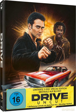 Drive - Uncut | Mediabook (2x Blu-ray Disc) - Cover C (444 Stück) [Blu-Ray]