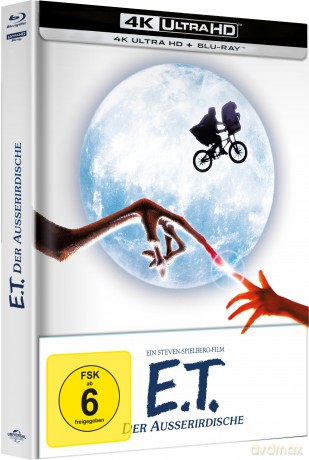 E.T. the Extra-Terrestrial (mediabook) [Blu-Ray 4K]+[Blu-Ray]