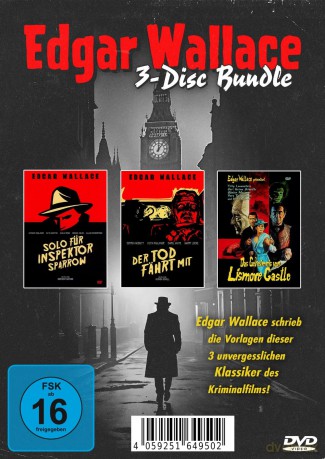 EDGAR WALLACE 3-DVD-Bundle Pack Collection [DVD]