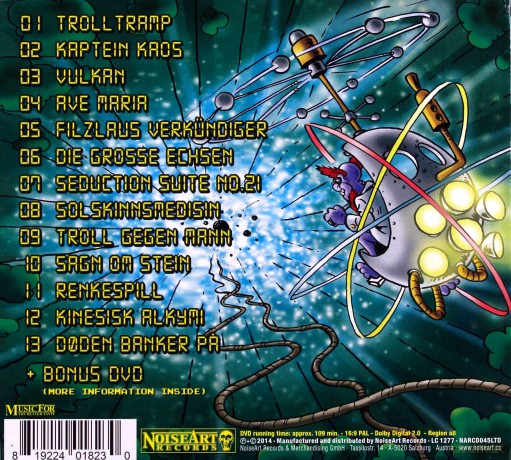 Trollfest: Kaptein Kaos Limited Edition (digipack) [CD]+[DVD]