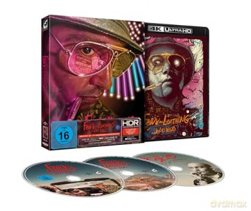 Fear and Loathing in Las Vegas (Las Vegas Parano) [Blu-Ray 4K]+[2xBlu-Ray]