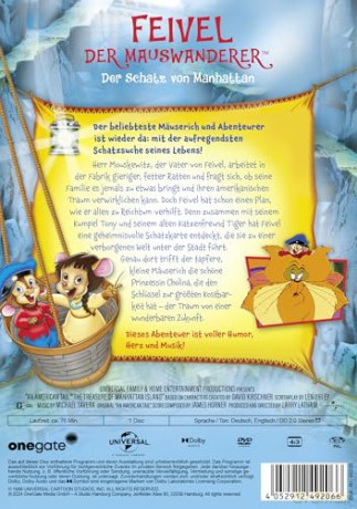 Feivel, der Mauswanderer: Der Schatz von Manhattan [DVD]