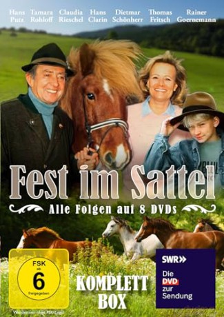 Fest im Sattel: Der Mooshof - Die Komplettbox mit 48 Episoden der deutschen Serie - Erlebe die familiäre Pferdeserie aus den 80er Jahren [DVD]