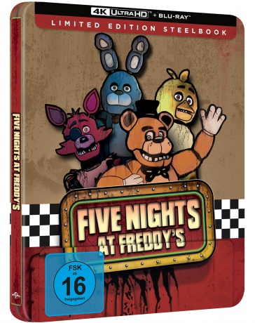 Five Nights at Freddy's (Pięć koszmarnych nocy) (steelbook) [Blu-Ray 4K]+[Blu-Ray]