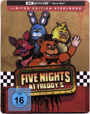 Five Nights at Freddy's (Pięć koszmarnych nocy) (steelbook) [Blu-Ray 4K]+[Blu-Ray]