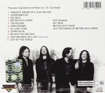 Winger: Better Days Comin Limited Edition (digipack) [CD]+[DVD]