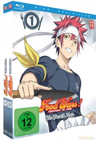 Food Wars! The Fourth Plate - Gesamtausgabe - Bundle - Vol.1-2 - [Blu-Ray]