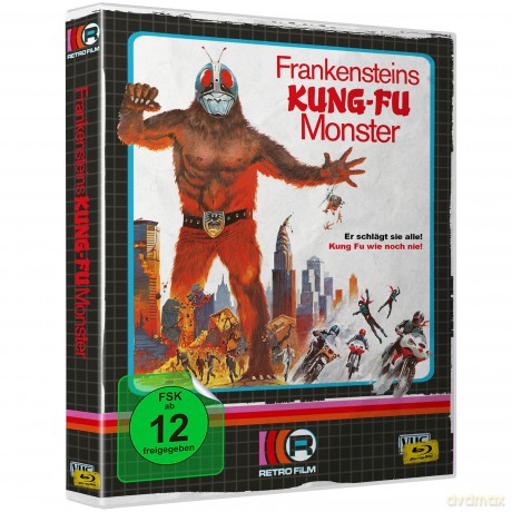 Frankensteins Kung Fu Monster - Cover B [Blu-Ray]