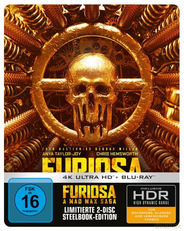 Furiosa: A Mad Max Saga (steelbook) [Blu-Ray 4K]+[Blu-Ray]