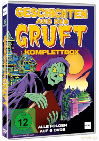Geschichten aus der Gruft (Tales from the Cryptkeeper) - 90er Horror-Zeichentrick-Serie auf 6 DVDs - Kompettbox der Anthologieserie mit allen Staffeln auf Deutsch (Pidax Animation) [DVD]