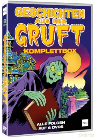 Geschichten aus der Gruft (Tales from the Cryptkeeper) - 90er Horror-Zeichentrick-Serie auf 6 DVDs - Kompettbox der Anthologieserie mit allen Staffeln auf Deutsch (Pidax Animation) [DVD]
