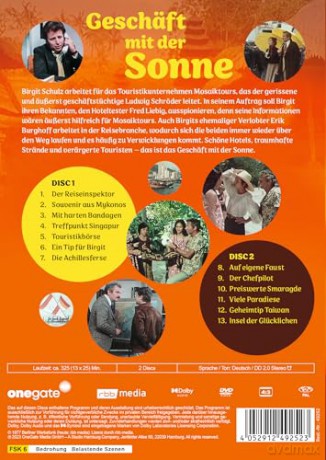 Geschäft mit der Sonne - Der Reiseinspektor [DVD]